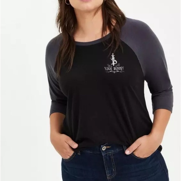 Warner Bros. Looney Tunes Bugs Muertos Raglan - Picture 6 of 6